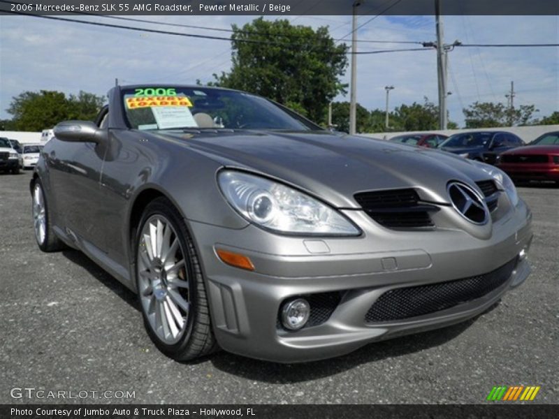 Front 3/4 View of 2006 SLK 55 AMG Roadster