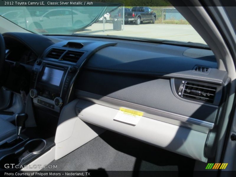 Classic Silver Metallic / Ash 2012 Toyota Camry LE