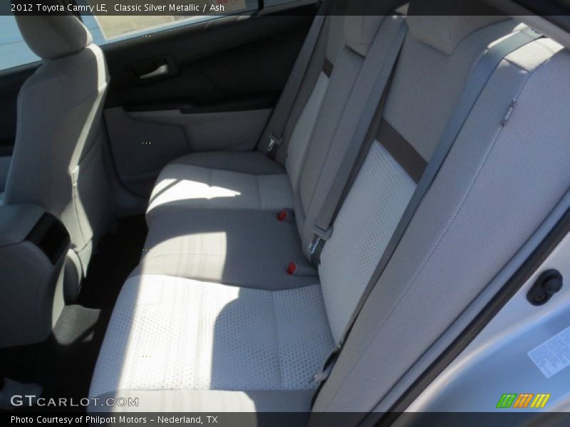 Classic Silver Metallic / Ash 2012 Toyota Camry LE