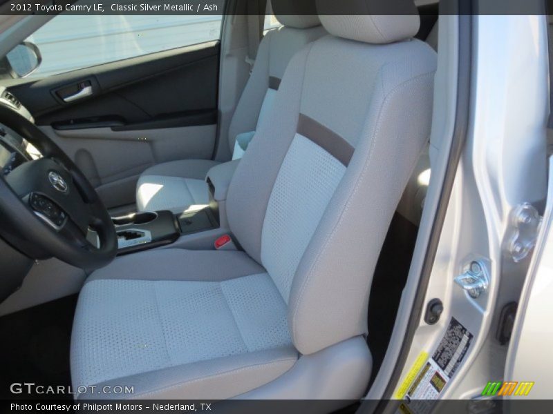 Classic Silver Metallic / Ash 2012 Toyota Camry LE