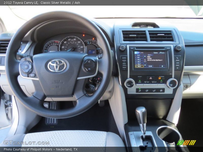 Classic Silver Metallic / Ash 2012 Toyota Camry LE