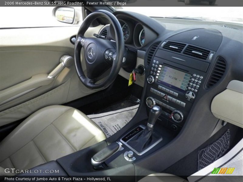 Dashboard of 2006 SLK 55 AMG Roadster