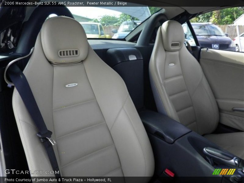 2006 SLK 55 AMG Roadster Beige Interior