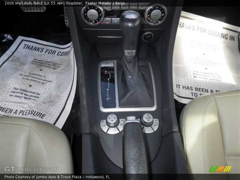  2006 SLK 55 AMG Roadster 7 Speed Automatic Shifter