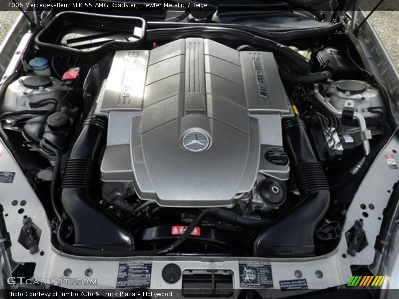  2006 SLK 55 AMG Roadster Engine - 5.5 Liter AMG SOHC 24-Valve V8