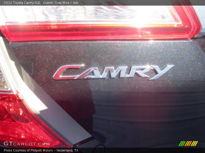 Cosmic Gray Mica / Ash 2012 Toyota Camry XLE