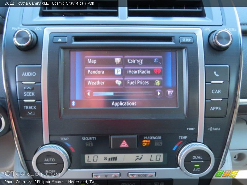 Cosmic Gray Mica / Ash 2012 Toyota Camry XLE