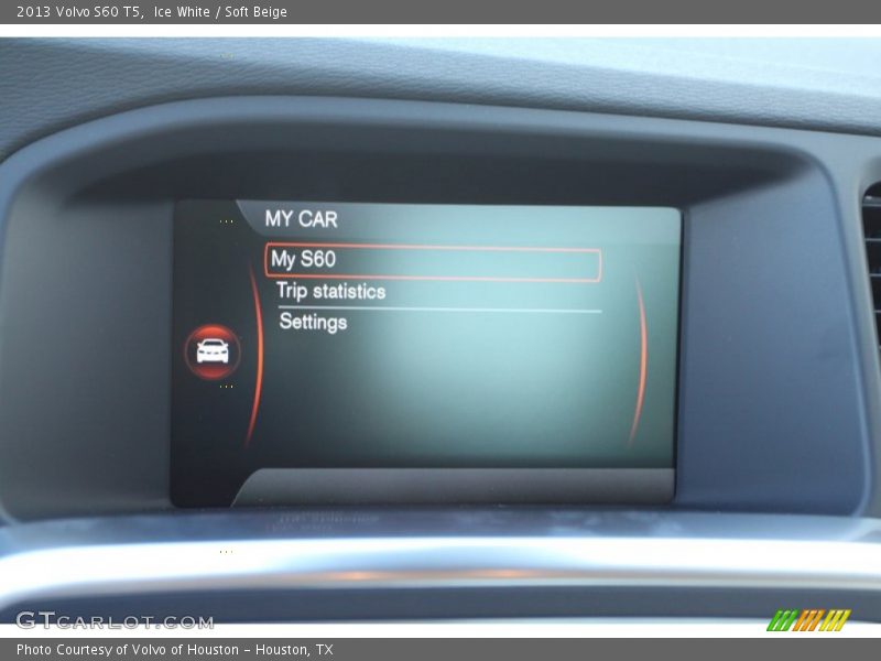 Ice White / Soft Beige 2013 Volvo S60 T5