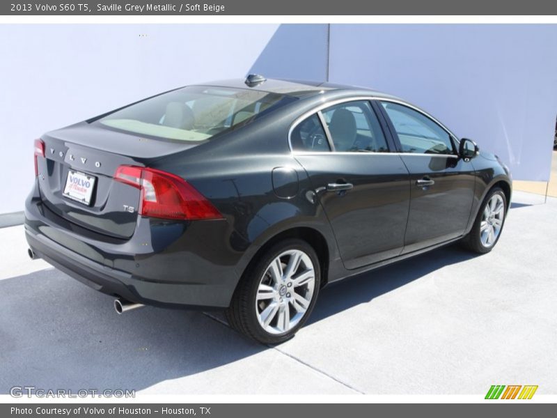Saville Grey Metallic / Soft Beige 2013 Volvo S60 T5