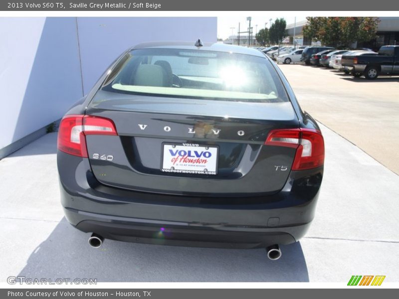 Saville Grey Metallic / Soft Beige 2013 Volvo S60 T5