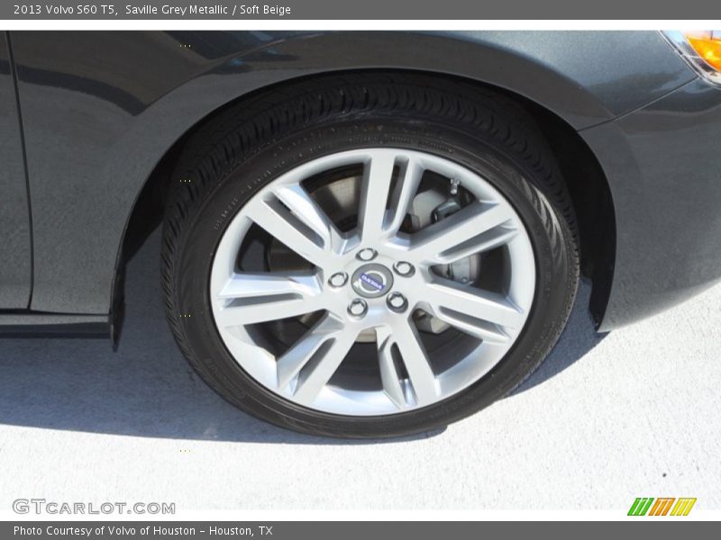 Saville Grey Metallic / Soft Beige 2013 Volvo S60 T5