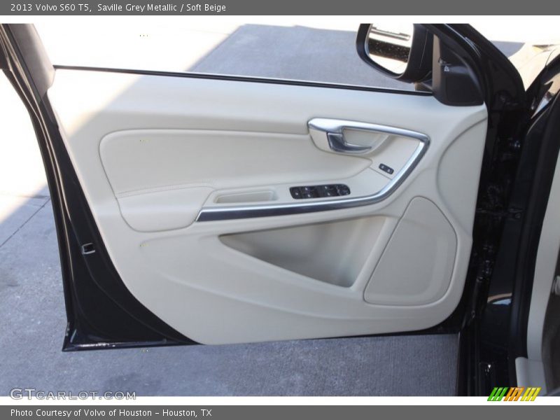 Saville Grey Metallic / Soft Beige 2013 Volvo S60 T5