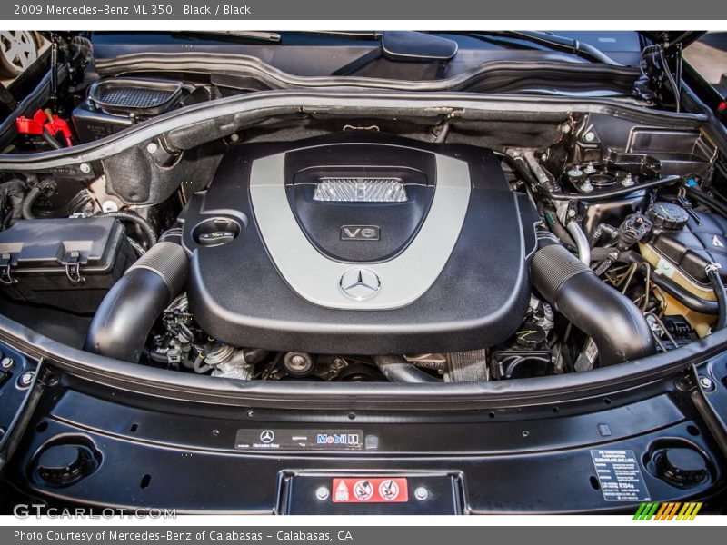 Black / Black 2009 Mercedes-Benz ML 350