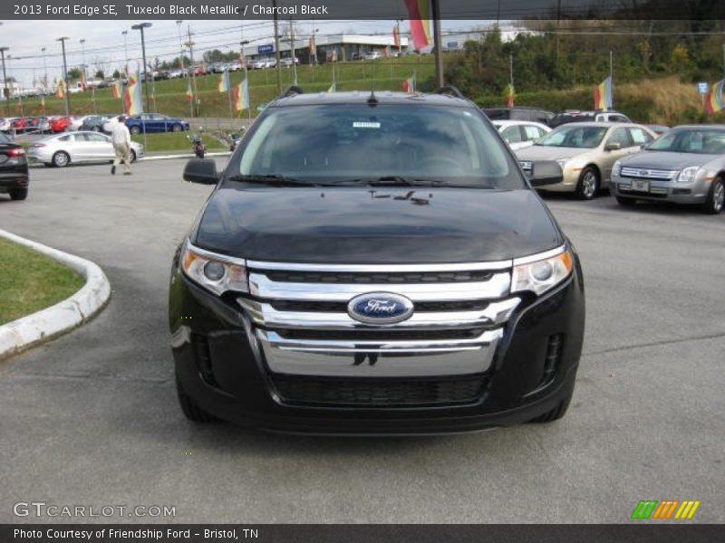 Tuxedo Black Metallic / Charcoal Black 2013 Ford Edge SE