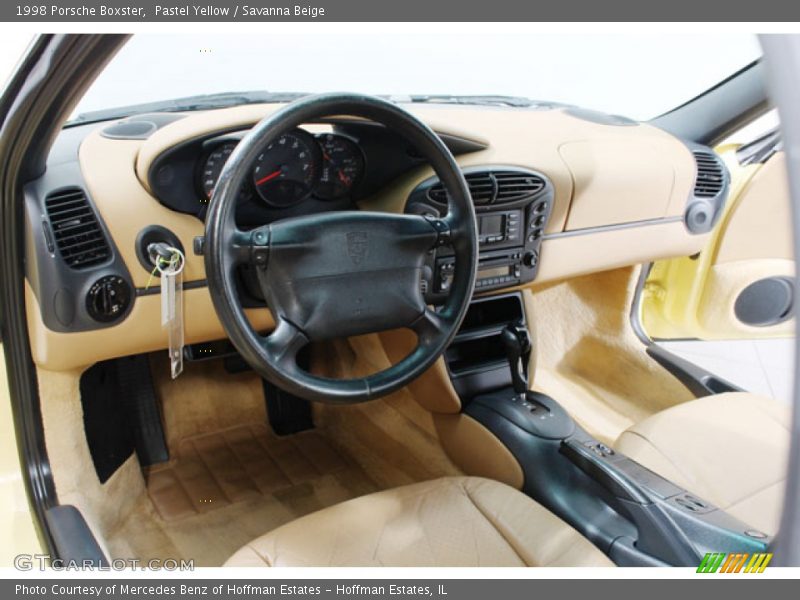 Savanna Beige Interior - 1998 Boxster  