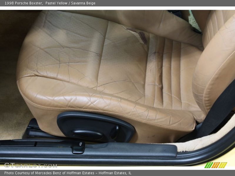 Pastel Yellow / Savanna Beige 1998 Porsche Boxster