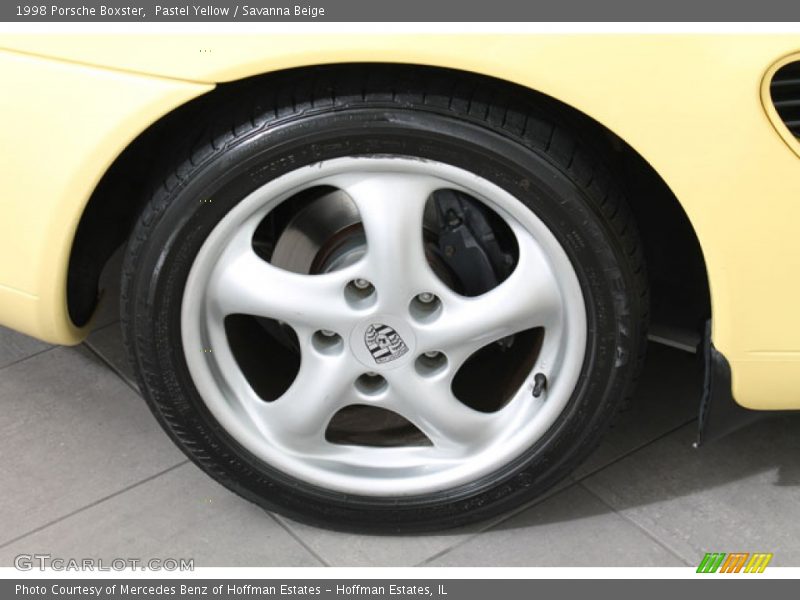Pastel Yellow / Savanna Beige 1998 Porsche Boxster