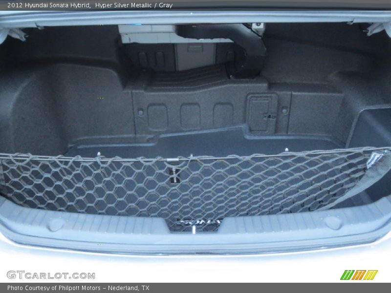 Hyper Silver Metallic / Gray 2012 Hyundai Sonata Hybrid