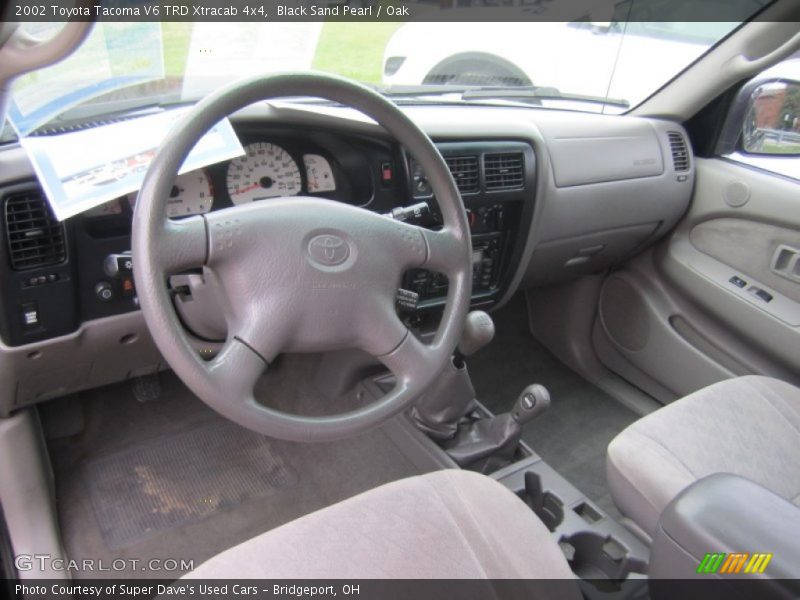 Oak Interior - 2002 Tacoma V6 TRD Xtracab 4x4 
