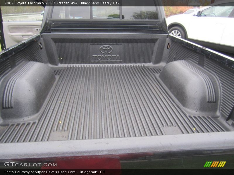 Black Sand Pearl / Oak 2002 Toyota Tacoma V6 TRD Xtracab 4x4