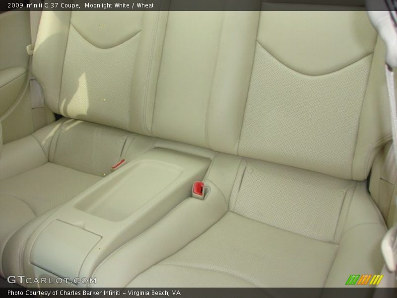 Moonlight White / Wheat 2009 Infiniti G 37 Coupe