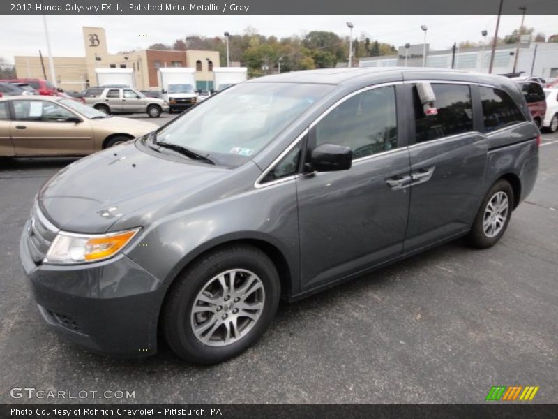 Polished Metal Metallic / Gray 2012 Honda Odyssey EX-L