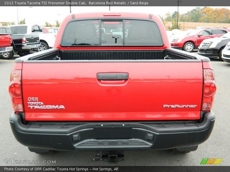Barcelona Red Metallic / Sand Beige 2013 Toyota Tacoma TSS Prerunner Double Cab