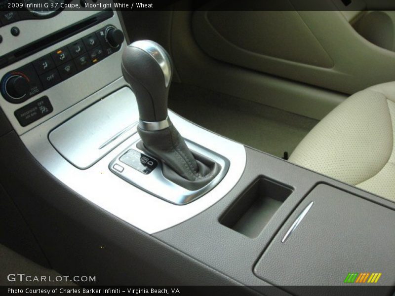 Moonlight White / Wheat 2009 Infiniti G 37 Coupe