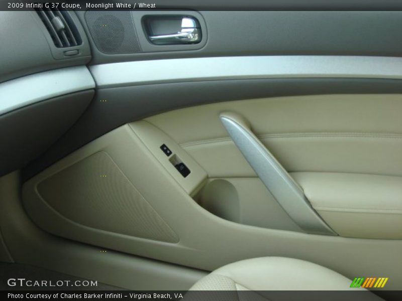 Moonlight White / Wheat 2009 Infiniti G 37 Coupe