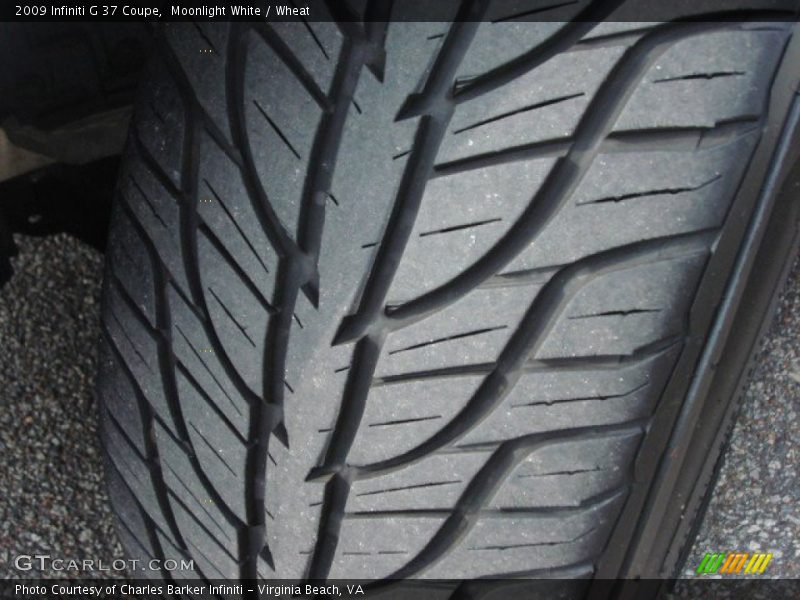 Moonlight White / Wheat 2009 Infiniti G 37 Coupe