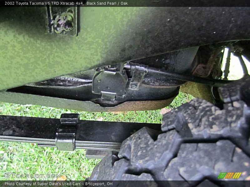 Black Sand Pearl / Oak 2002 Toyota Tacoma V6 TRD Xtracab 4x4