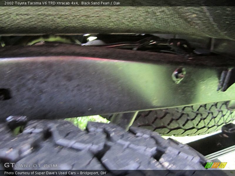 Black Sand Pearl / Oak 2002 Toyota Tacoma V6 TRD Xtracab 4x4