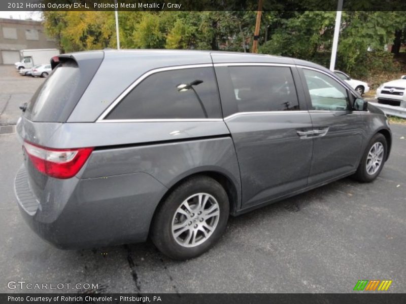 Polished Metal Metallic / Gray 2012 Honda Odyssey EX-L