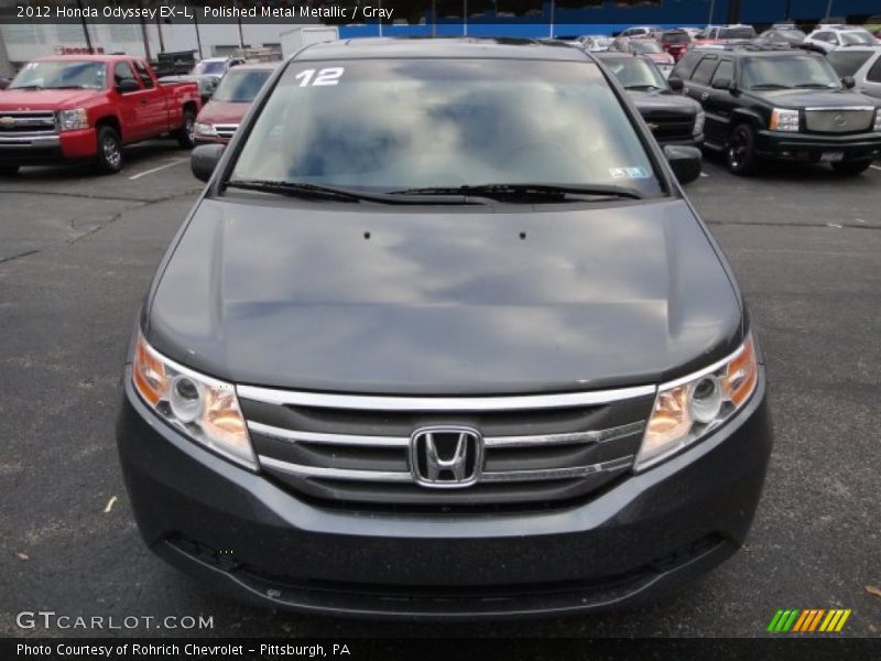 Polished Metal Metallic / Gray 2012 Honda Odyssey EX-L
