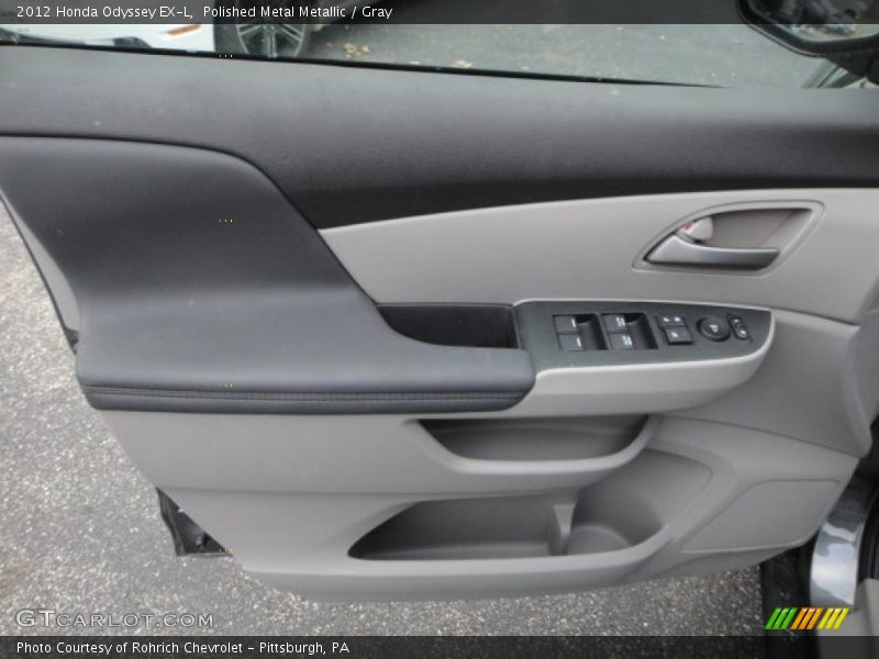 Polished Metal Metallic / Gray 2012 Honda Odyssey EX-L