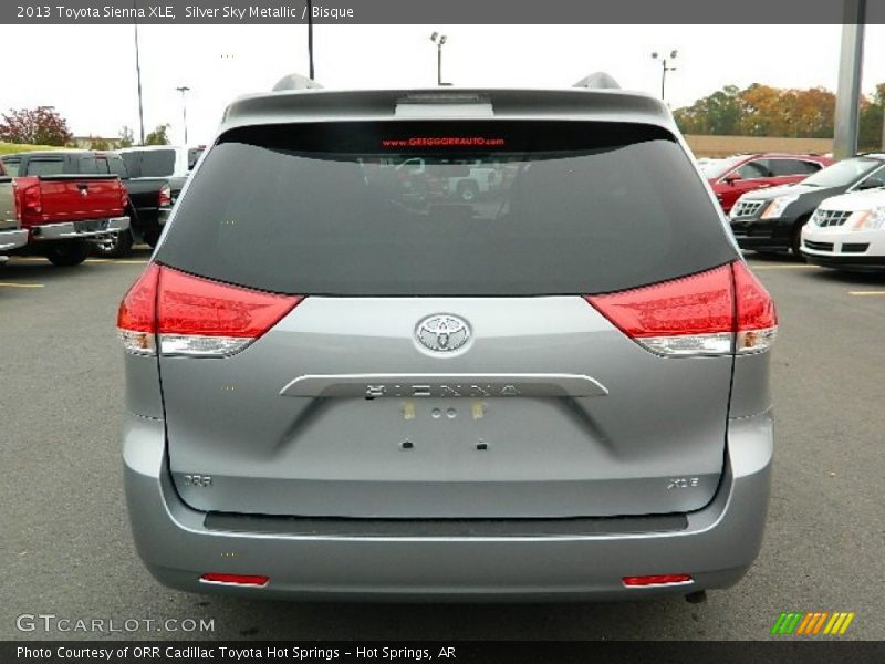 Silver Sky Metallic / Bisque 2013 Toyota Sienna XLE