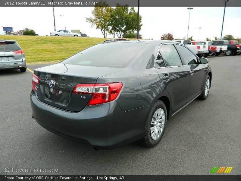 Magnetic Gray Metallic / Ash 2012 Toyota Camry LE