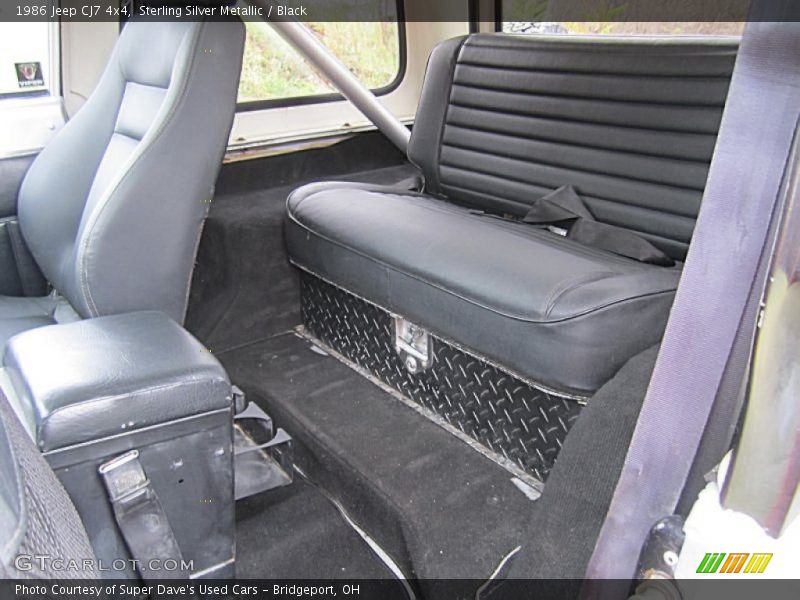 1986 CJ7 4x4 Black Interior