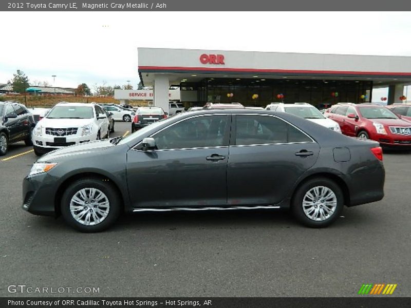 Magnetic Gray Metallic / Ash 2012 Toyota Camry LE
