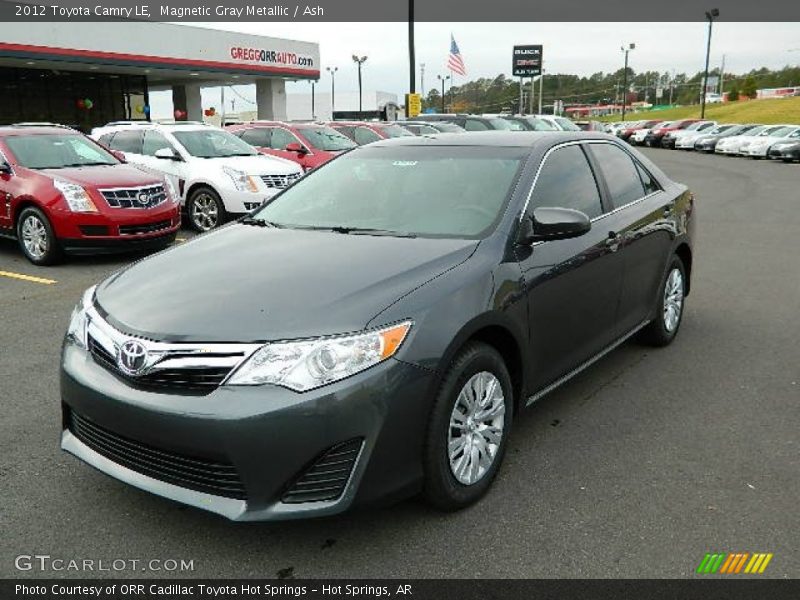 Magnetic Gray Metallic / Ash 2012 Toyota Camry LE