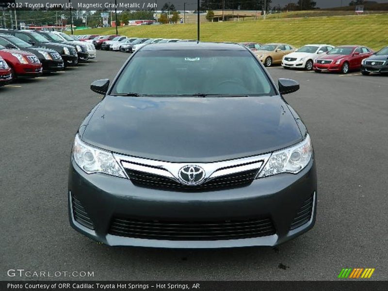 Magnetic Gray Metallic / Ash 2012 Toyota Camry LE