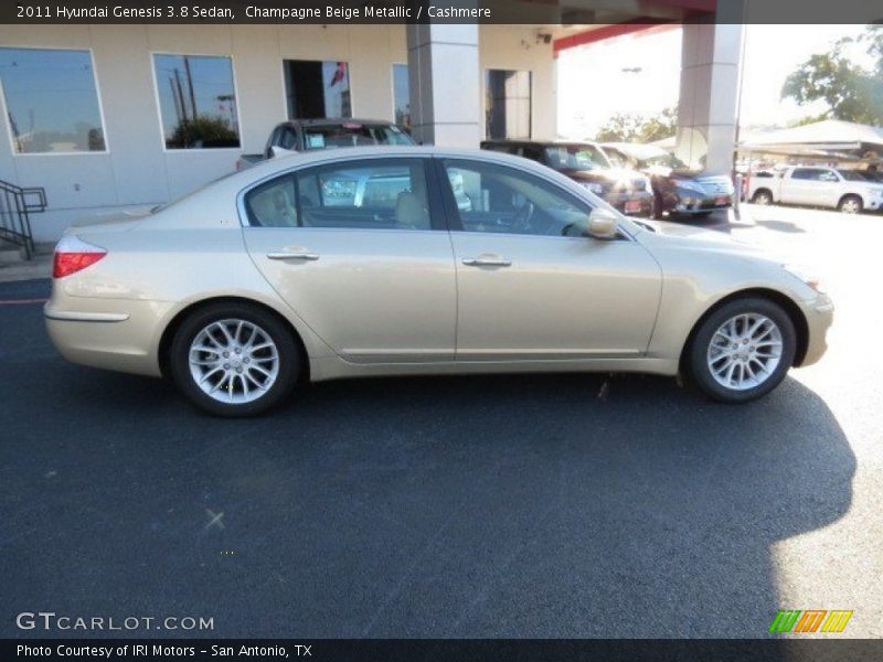 Champagne Beige Metallic / Cashmere 2011 Hyundai Genesis 3.8 Sedan