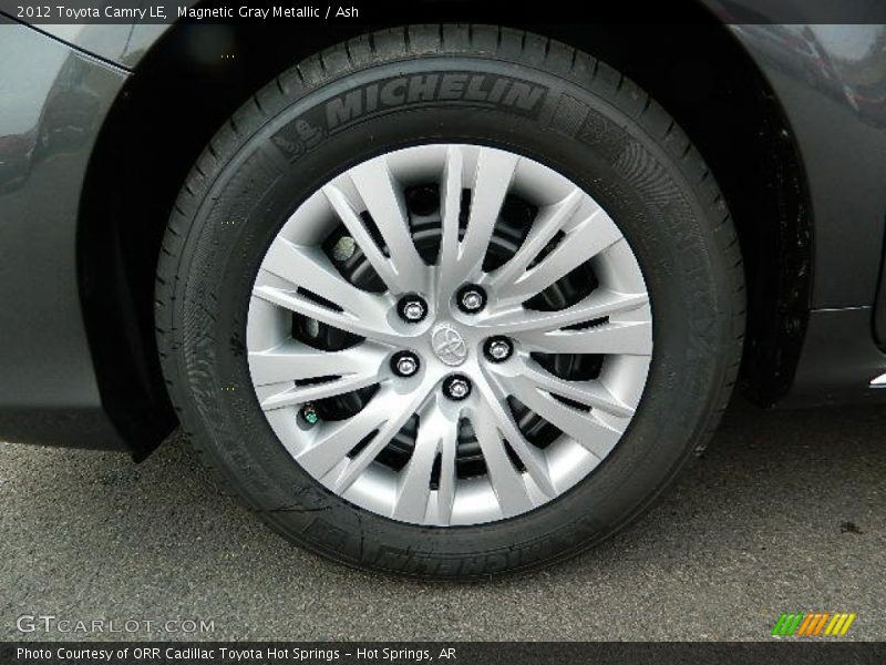 Magnetic Gray Metallic / Ash 2012 Toyota Camry LE