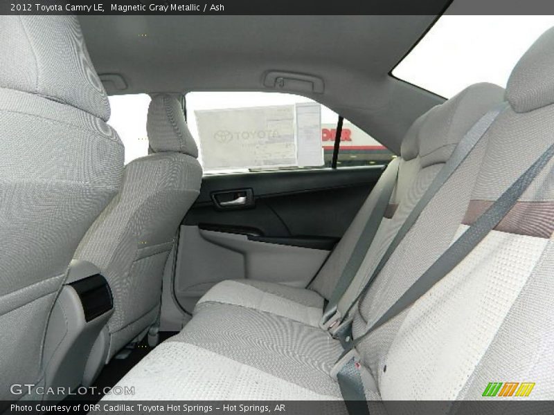 Magnetic Gray Metallic / Ash 2012 Toyota Camry LE