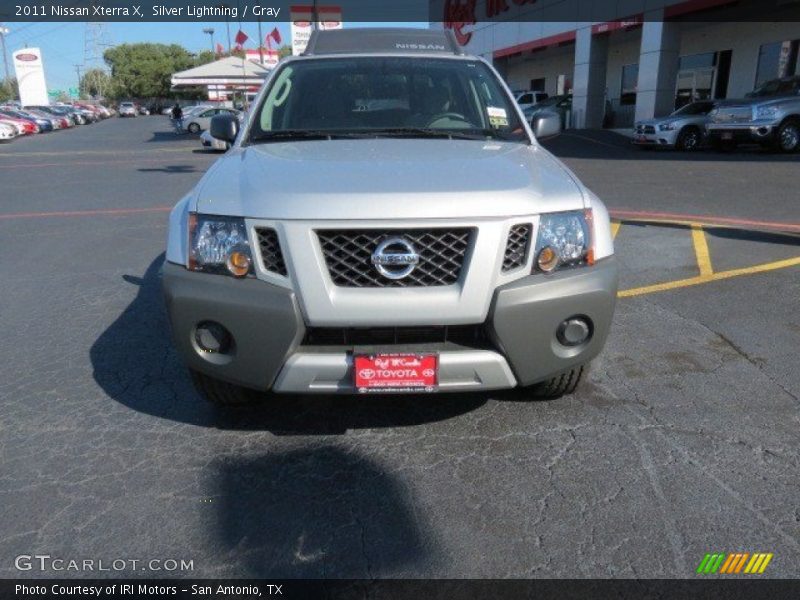 Silver Lightning / Gray 2011 Nissan Xterra X