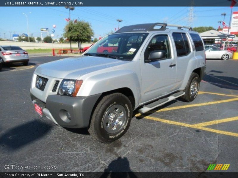 Silver Lightning / Gray 2011 Nissan Xterra X