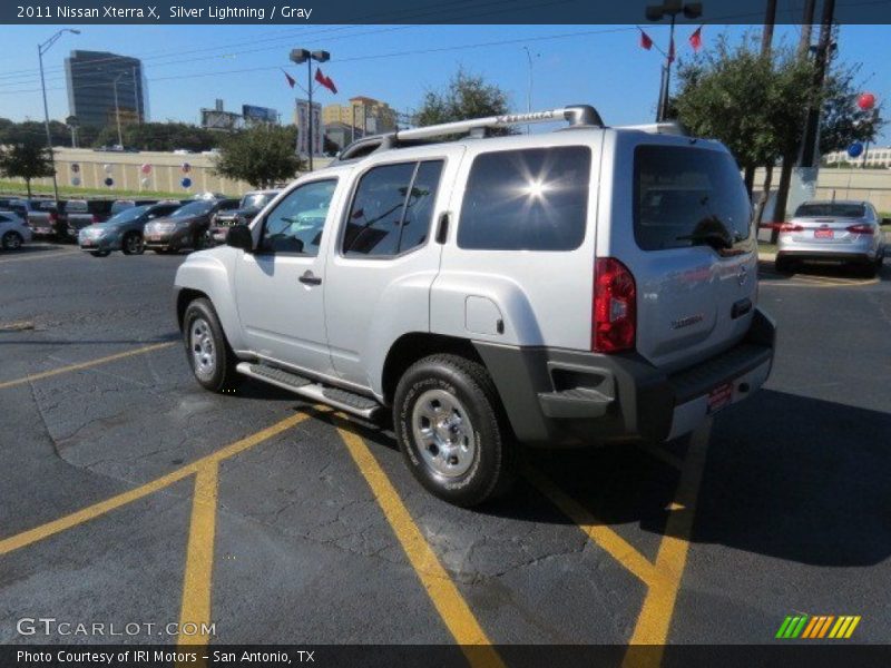 Silver Lightning / Gray 2011 Nissan Xterra X