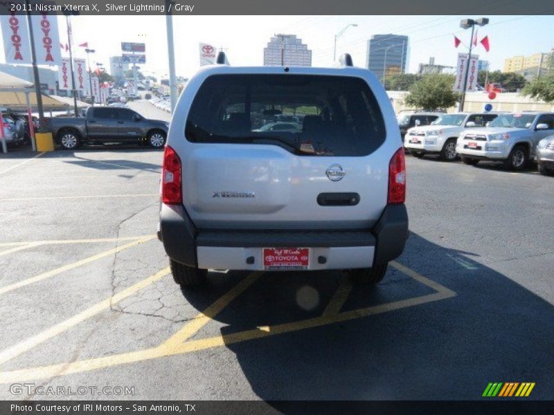 Silver Lightning / Gray 2011 Nissan Xterra X