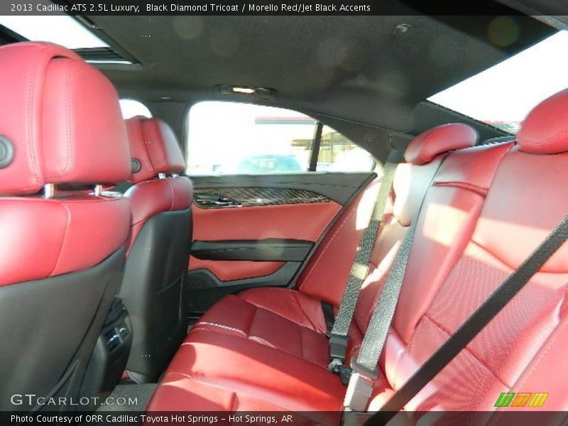 Rear Seat of 2013 ATS 2.5L Luxury