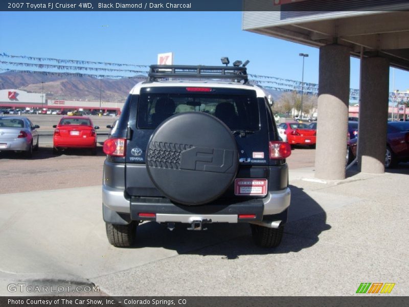 Black Diamond / Dark Charcoal 2007 Toyota FJ Cruiser 4WD